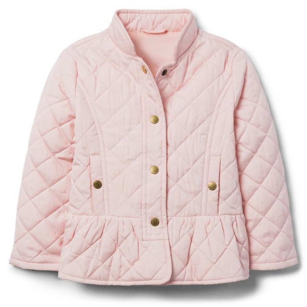 Janie and Jack Quilted Peplum Jacket
